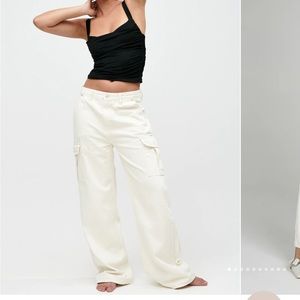 Meshki JAGGER Mid Rise Oversized Denim Jean - Ecru Size 7